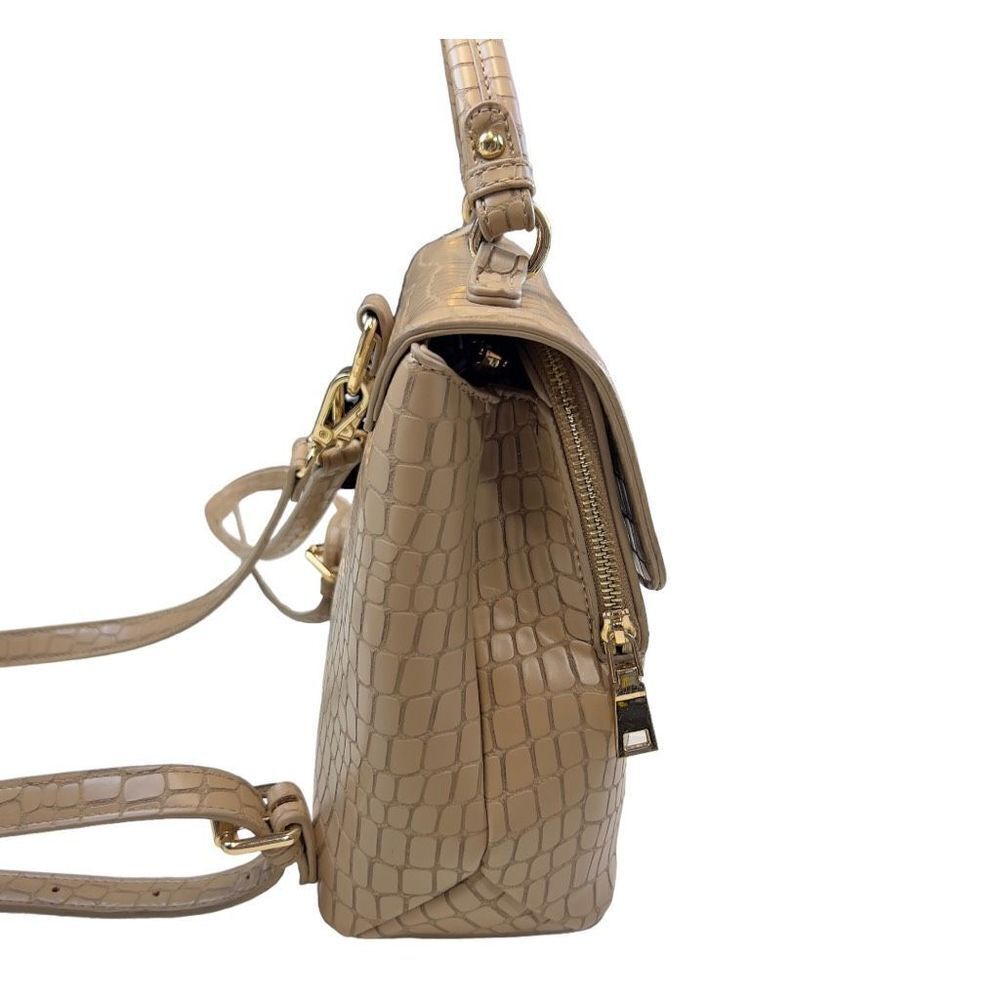 Moda Luxe Layne Backpack Nude Color Embossed - Picture 8 of 16